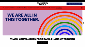 What Vaughanmills.com website looked like in 2020 (3 years ago)