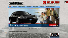 What Vipexpresstour.com website looked like in 2020 (3 years ago)