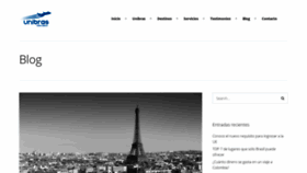 What Viajesunibras.com website looked like in 2020 (3 years ago)