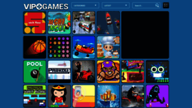 What Vipogames.com website looked like in 2020 (4 years ago)