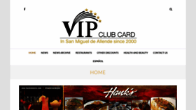 What Vipsanmiguel.com website looked like in 2020 (3 years ago)