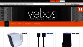 What Vebos.se website looked like in 2020 (5 years ago)