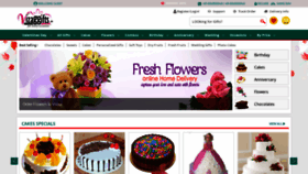 What Vizaggifts.in website looked like in 2020 (3 years ago)