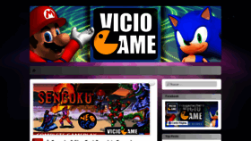 What Viciogameblog.com website looked like in 2020 (3 years ago)