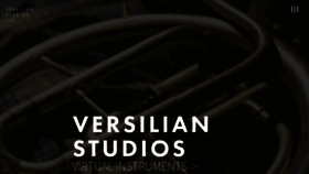 What Versilstudios.com website looked like in 2020 (3 years ago)