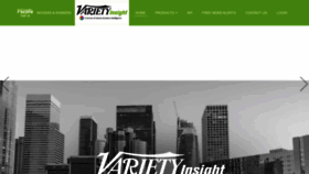 What Varietyinsight.com website looked like in 2020 (3 years ago)