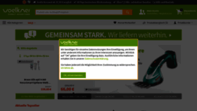 What Voelkner.de website looked like in 2020 (5 years ago)