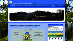 What Vreme-ziri.si website looked like in 2020 (3 years ago)