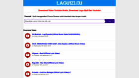 What Video.lagu123.eu website looked like in 2020 (3 years ago)