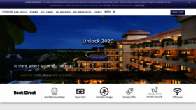 What Vivantahotels.com website looked like in 2020 (3 years ago)