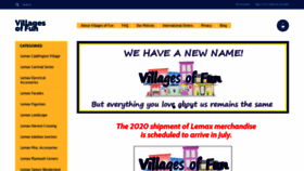 What Villagesoffun.com website looked like in 2020 (3 years ago)
