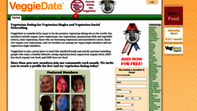 What Veggiedate.org website looked like in 2020 (6 years ago)