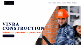 What Vinraconstruction.com website looked like in 2020 (4 years ago)