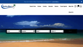 What Vacation-maui.com website looked like in 2020 (3 years ago)