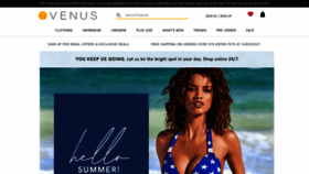 What Venus.com website looked like in 2020 (3 years ago)
