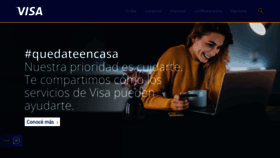 What Visa.com.ar website looked like in 2020 (3 years ago)