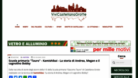 What Vivicastellanagrotte.it website looked like in 2020 (3 years ago)