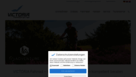What Victoria-fahrrad.de website looked like in 2020 (3 years ago)