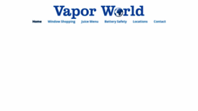 What Vaporworldstore.com website looked like in 2020 (3 years ago)
