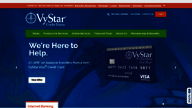 What Vystar.org website looked like in 2020 (3 years ago)