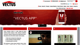 What Vectus.in website looked like in 2020 (3 years ago)