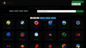 What Vipleague.me website looked like in 2020 (5 years ago)
