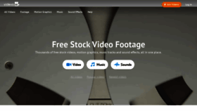 What Videvo.net website looked like in 2020 (5 years ago)