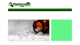 What Vitaminy.expert website looked like in 2020 (3 years ago)