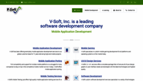 What V-softinc.com website looked like in 2020 (3 years ago)