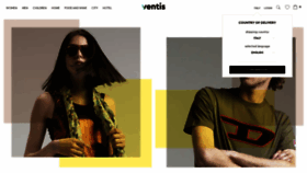 What Ventis.com website looked like in 2020 (3 years ago)