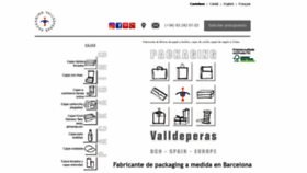 What Valldeperas.es website looked like in 2020 (3 years ago)