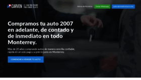 What Vendermicarro.mx website looked like in 2020 (3 years ago)