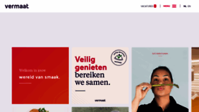 What Vermaatgroep.nl website looked like in 2020 (4 years ago)