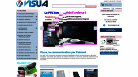 What Visuashop.fr website looked like in 2020 (4 years ago)