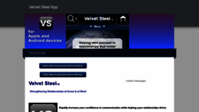 What Velvetsteel.ca website looked like in 2020 (3 years ago)