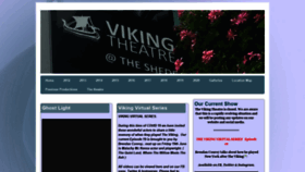 What Vikingtheatredublin.com website looked like in 2020 (3 years ago)