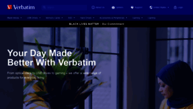 What Verbatim-europe.com website looked like in 2020 (3 years ago)