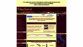 What Vinostore.it website looked like in 2020 (3 years ago)