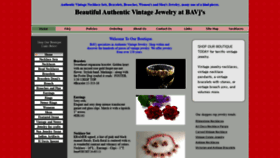 What Vintagejewelrybyteresa.com website looked like in 2020 (3 years ago)