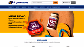 What Vitaminstore.it website looked like in 2020 (3 years ago)