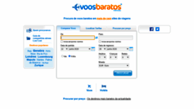 What Voosbaratos.pt website looked like in 2020 (3 years ago)