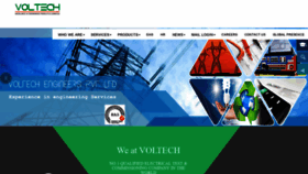 What Voltechgroup.com website looked like in 2020 (3 years ago)