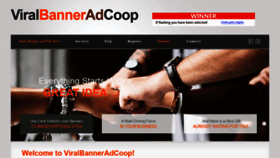 What Viralbanneradcoop.com website looked like in 2020 (3 years ago)