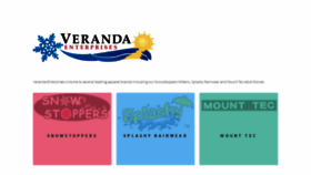 What Verandaoutdoors.com website looked like in 2020 (3 years ago)