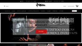 What Vtattooshop.es website looked like in 2020 (3 years ago)