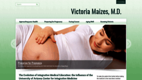 What Victoriamaizesmd.com website looked like in 2020 (4 years ago)