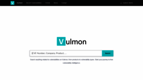 What Vulmon.com website looked like in 2020 (3 years ago)