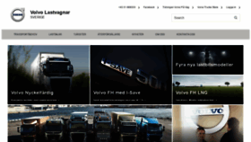 What Volvotrucks.se website looked like in 2020 (3 years ago)