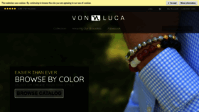 What Vonluca.com website looked like in 2020 (3 years ago)