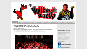 What Vollker-racho.de website looked like in 2020 (3 years ago)